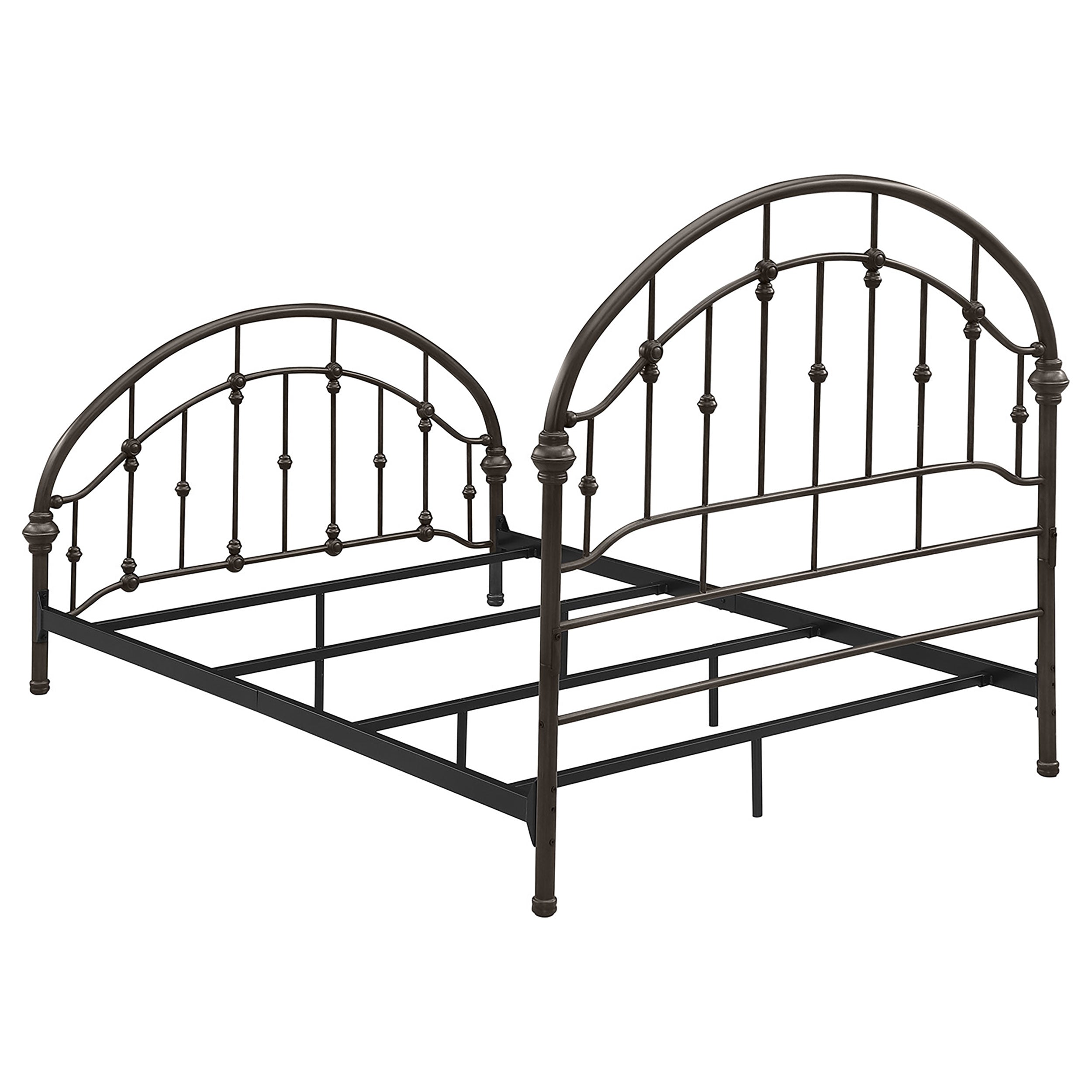 Rowan Metal Open Frame Bed Dark Bronze