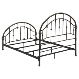 Rowan Metal Open Frame Bed Dark Bronze