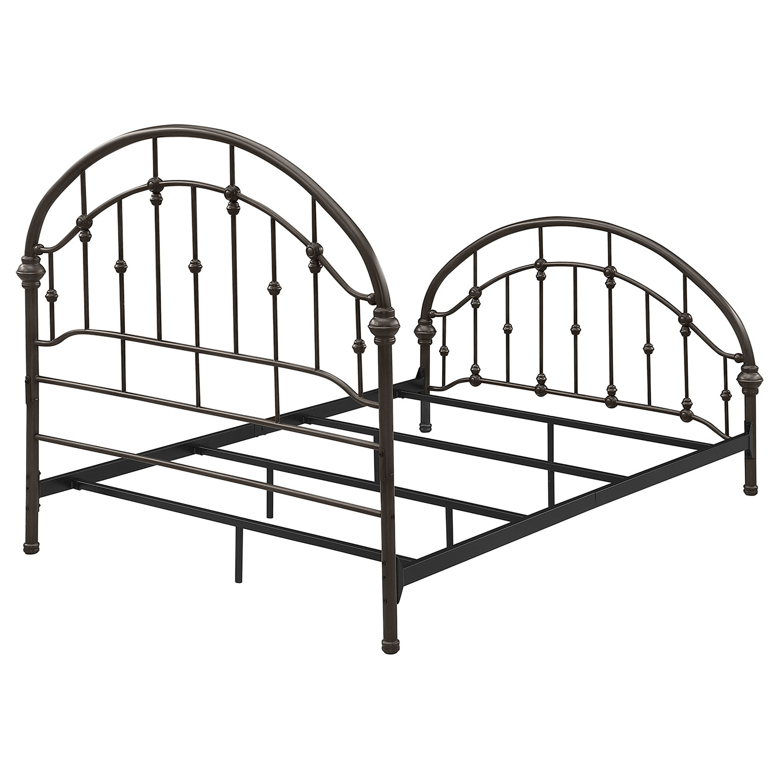 Rowan Metal Open Frame Bed Dark Bronze