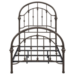 Rowan Metal Open Frame Bed Dark Bronze