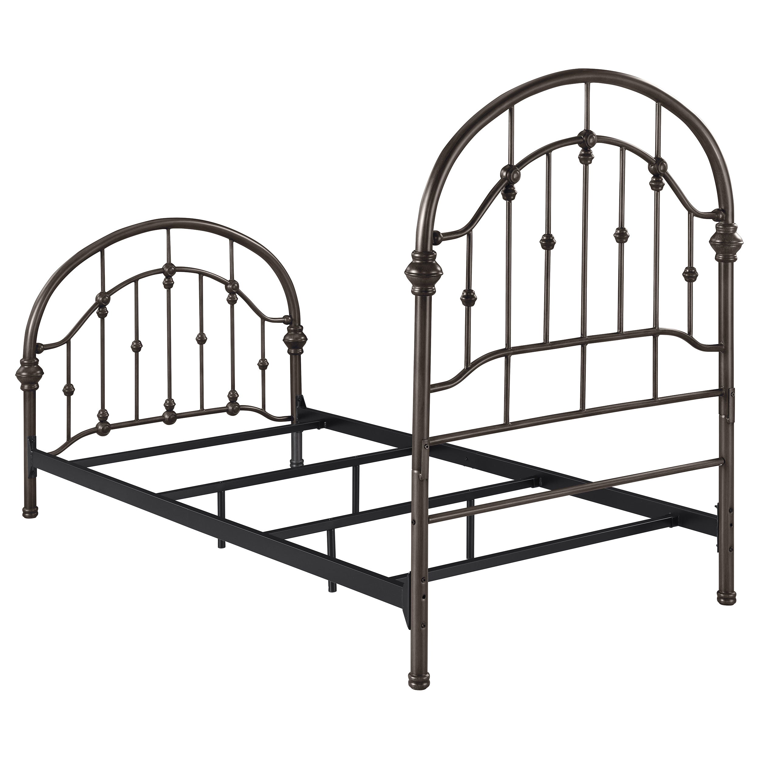 Rowan Metal Open Frame Bed Dark Bronze