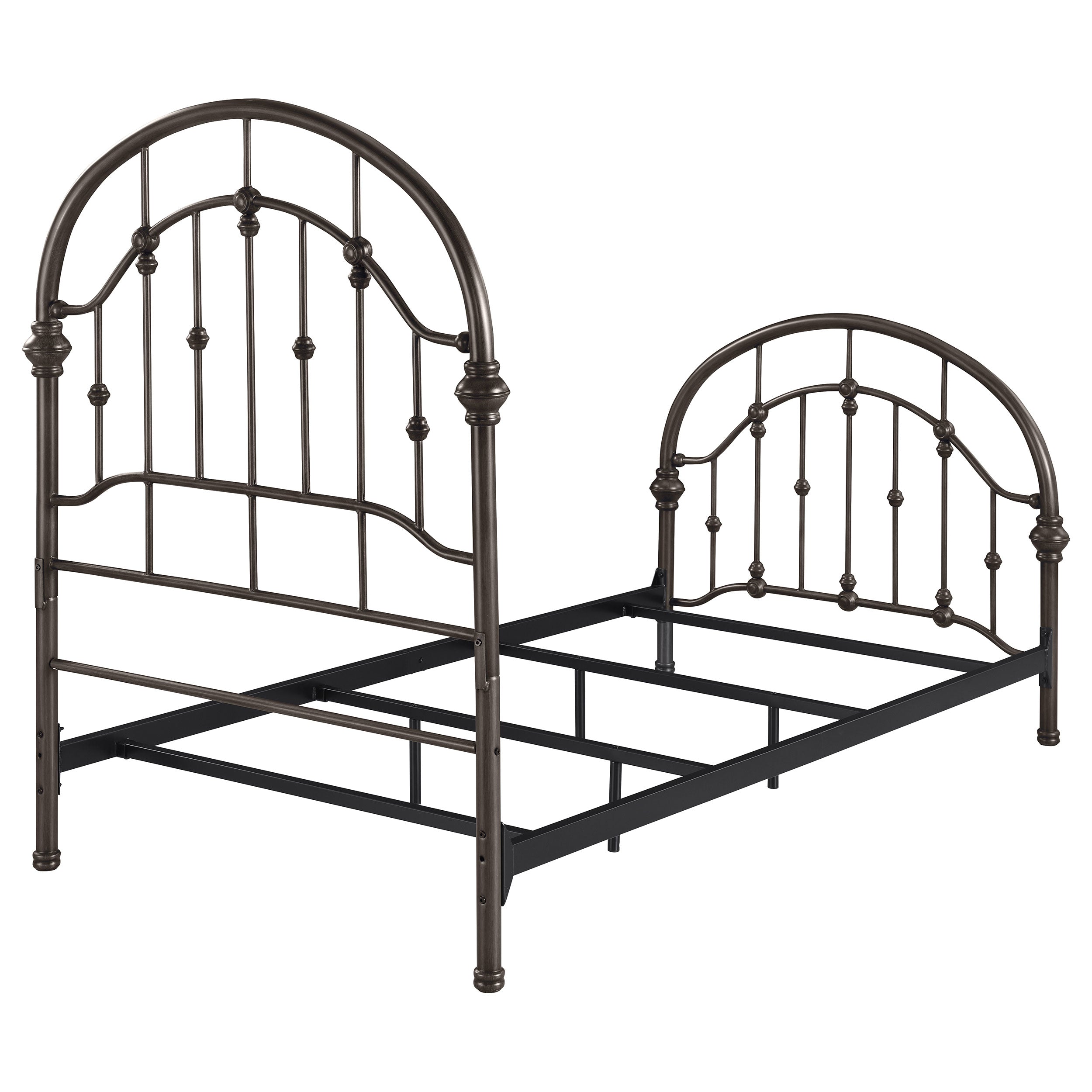 Rowan Metal Open Frame Bed Dark Bronze