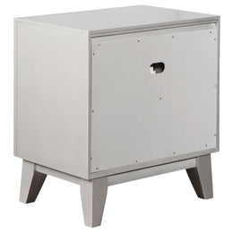 Camille California King Bedroom Set Metallic Mercury