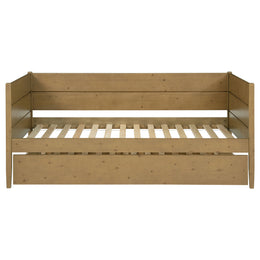 Calinda Wood Daybed With Trundle Natural
