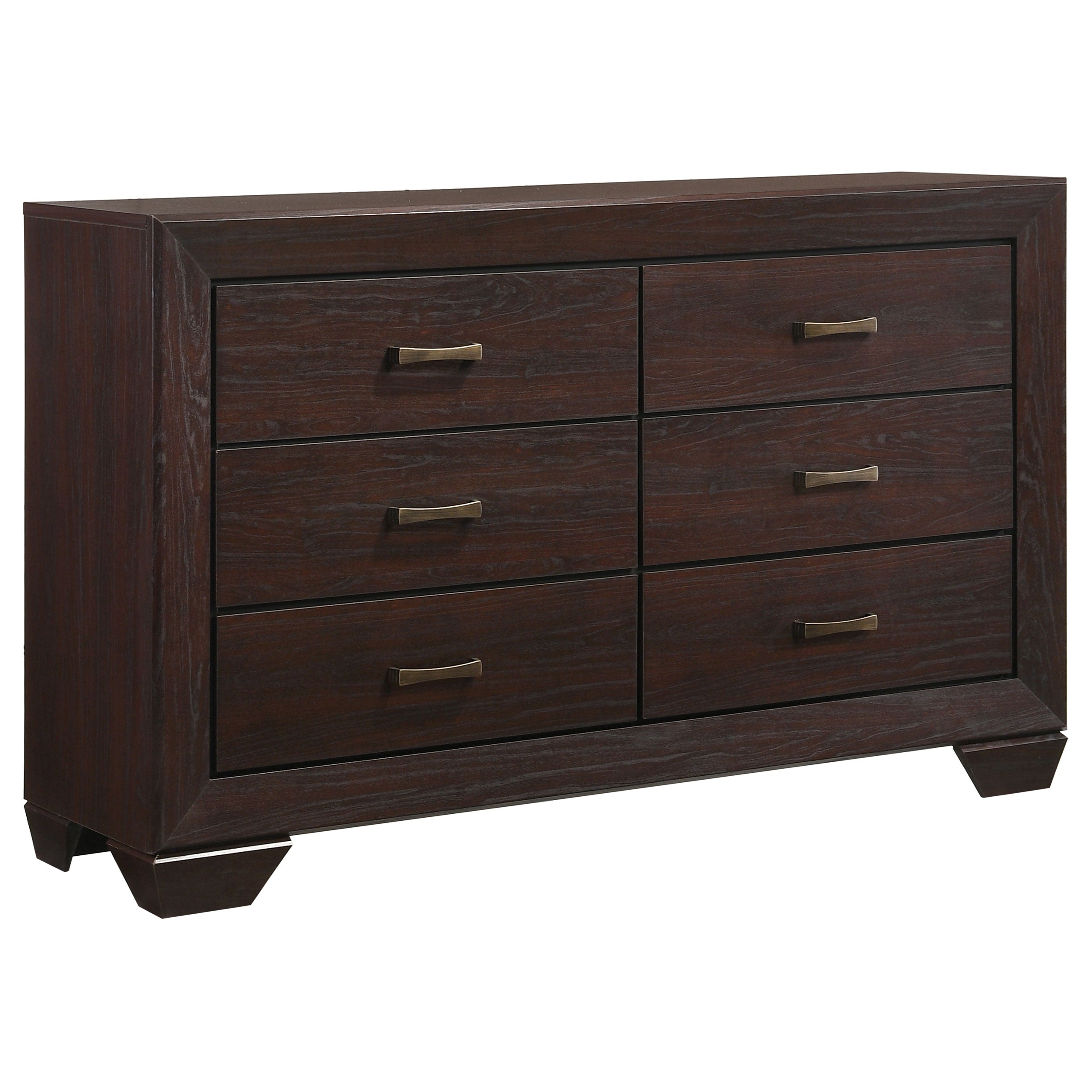 Dorian California King Bedroom Set Dark Cocoa