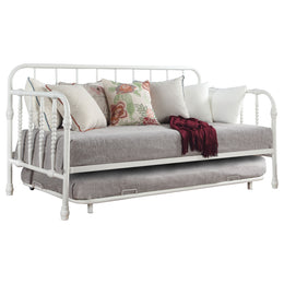 Marina Metal Daybed with Trundle Black