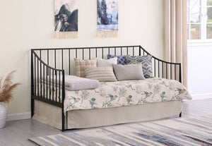 Newbury Metal Daybed Bed Frame Matte Black