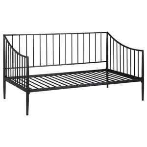 Newbury Metal Daybed Bed Frame Matte Black