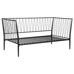 Richland Metal Daybed Bed Frame Matte Black
