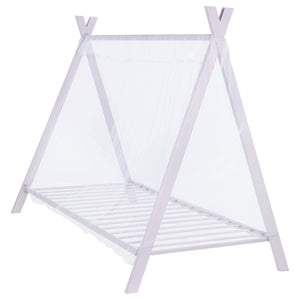 Fultonville Metal Tent Bed Pink