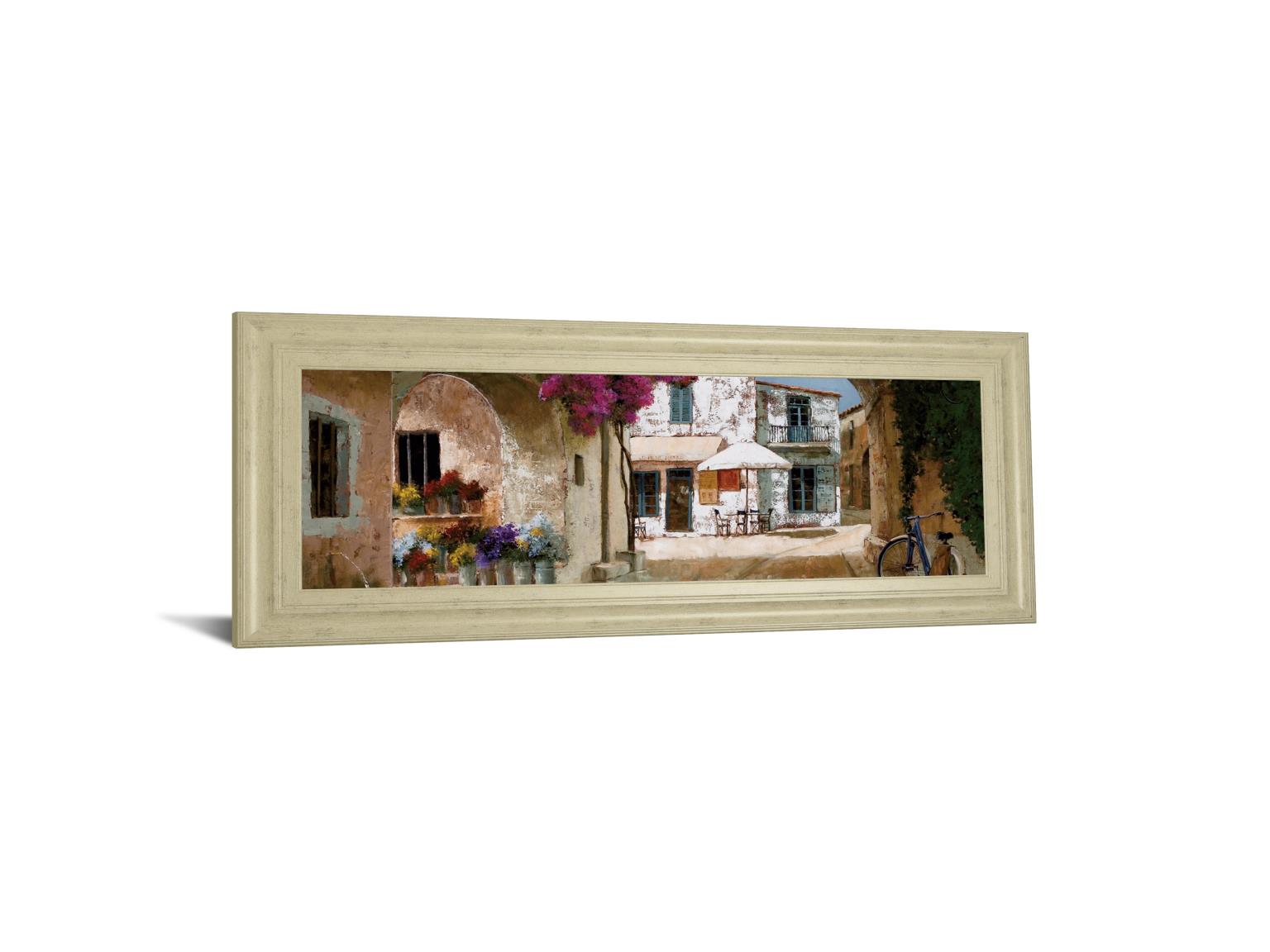 Picking Up Flowers By Archambault, G 18X42 Framed Print