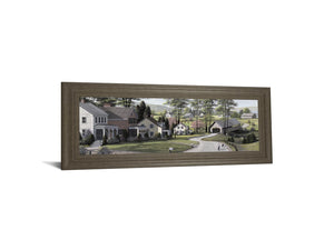 The Covered Bridge By Saunders, B. 18X42 Framed Print