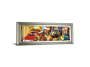 Habana'S Band By Perez, A. 18X42 Framed Print