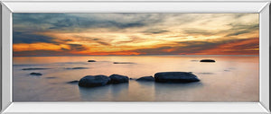Bit Of Heaven By Daniel J. Bellyk 18X42 Mirror Frame Print