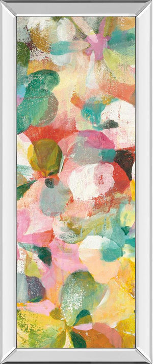 Happy Garden Ii By Danhui Nai 18X42 Mirror Frame Print