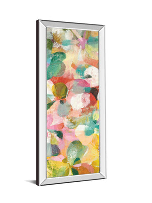 Happy Garden Ii By Danhui Nai 18X42 Mirror Frame Print
