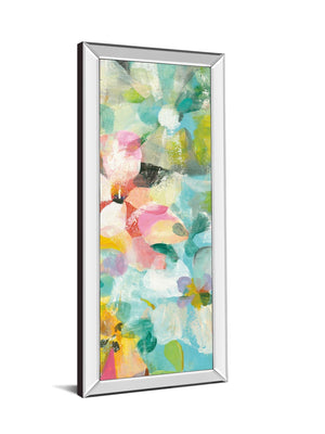 Happy Garden Iii By Danhui Nai 18X42 Mirror Frame Print