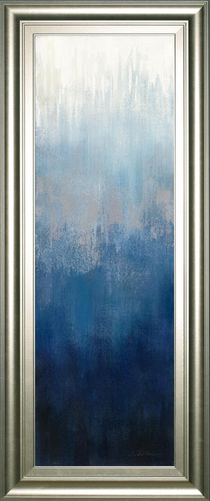 Silver Wave Ii By Silvia Vassileva 18X42 Framed Print
