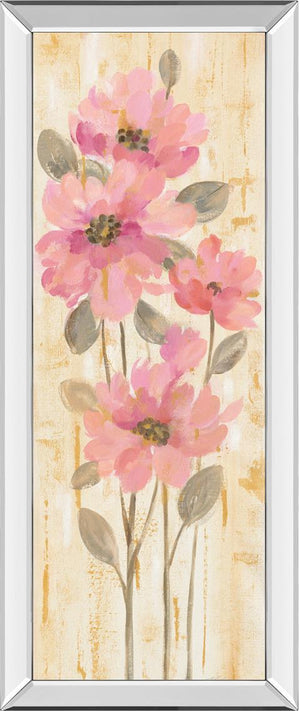 Beautiful Garden Tems I By Silvia Vassileva 18X42 Mirror Frame Print