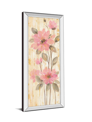 Beautiful Gareden Stems Ii By Silvia Vassileva 18X42 Mirror Frame Print