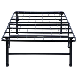 Mabel Metal California King Support Platform Bed Black