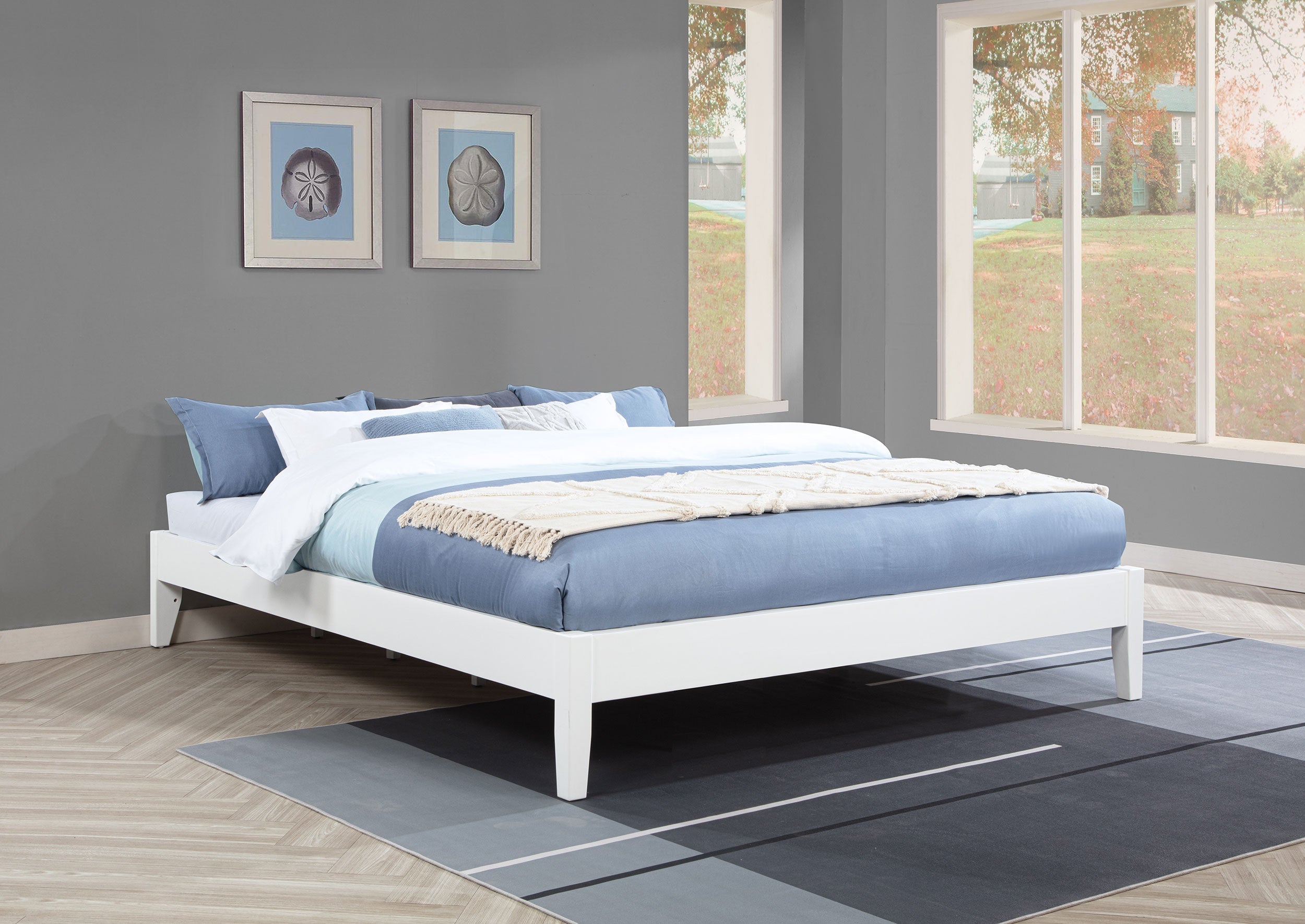 Hounslow California King Universal Platform Bed Black
