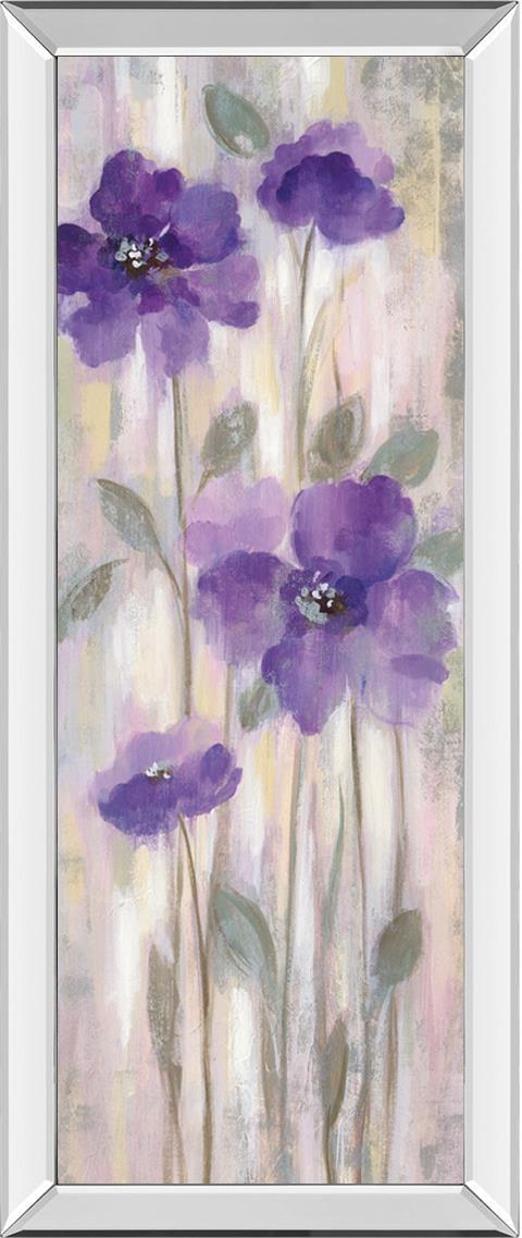 Spring Floral I By Silvia Vassileva 18X42 Mirror Frame Print