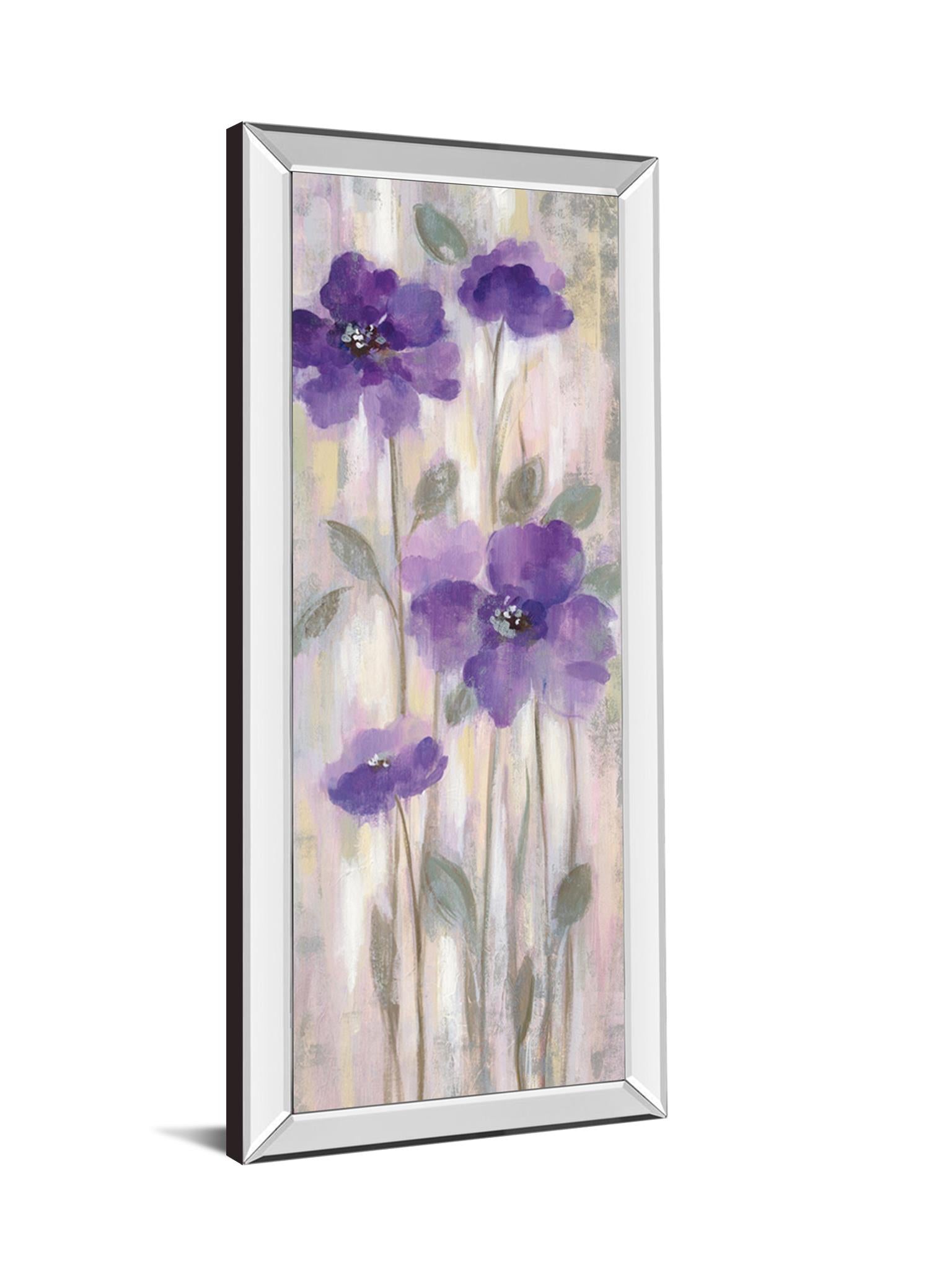 Spring Floral I By Silvia Vassileva 18X42 Mirror Frame Print