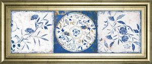 Indgio Ceramics I By Isabelle Z 18X42 Framed Print