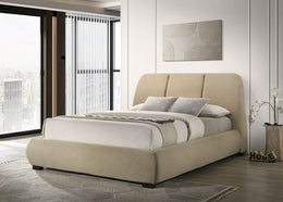 Mokena 46-inch Upholstered Platform Bed