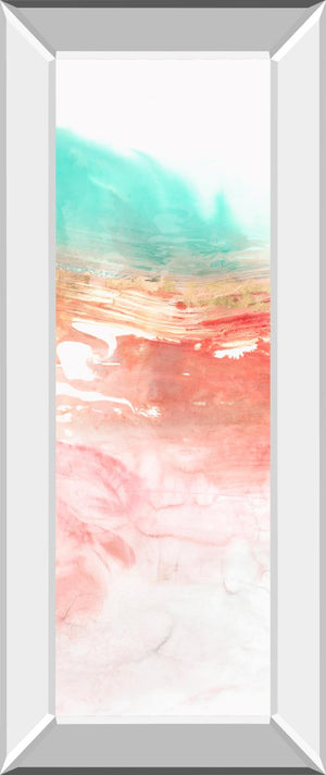 Earth Neon I By Pi Studio 18X42 Mirror Frame Print