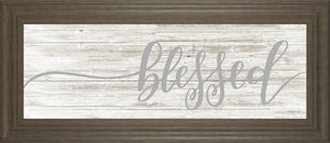 Blessed By Imperfect Dust 18X42 Framed Print