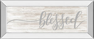 Blessed By Imperfect Dust 18X42 Mirror Frame Print