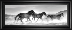 Rolling By By Jg Studios 18X42 Framed Print
