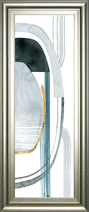 Gradient Gears Ii By Grace Popp 18X42 Framed Print