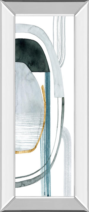 Gradient Gears Ii By Grace Popp 18X42 Mirror Frame Print