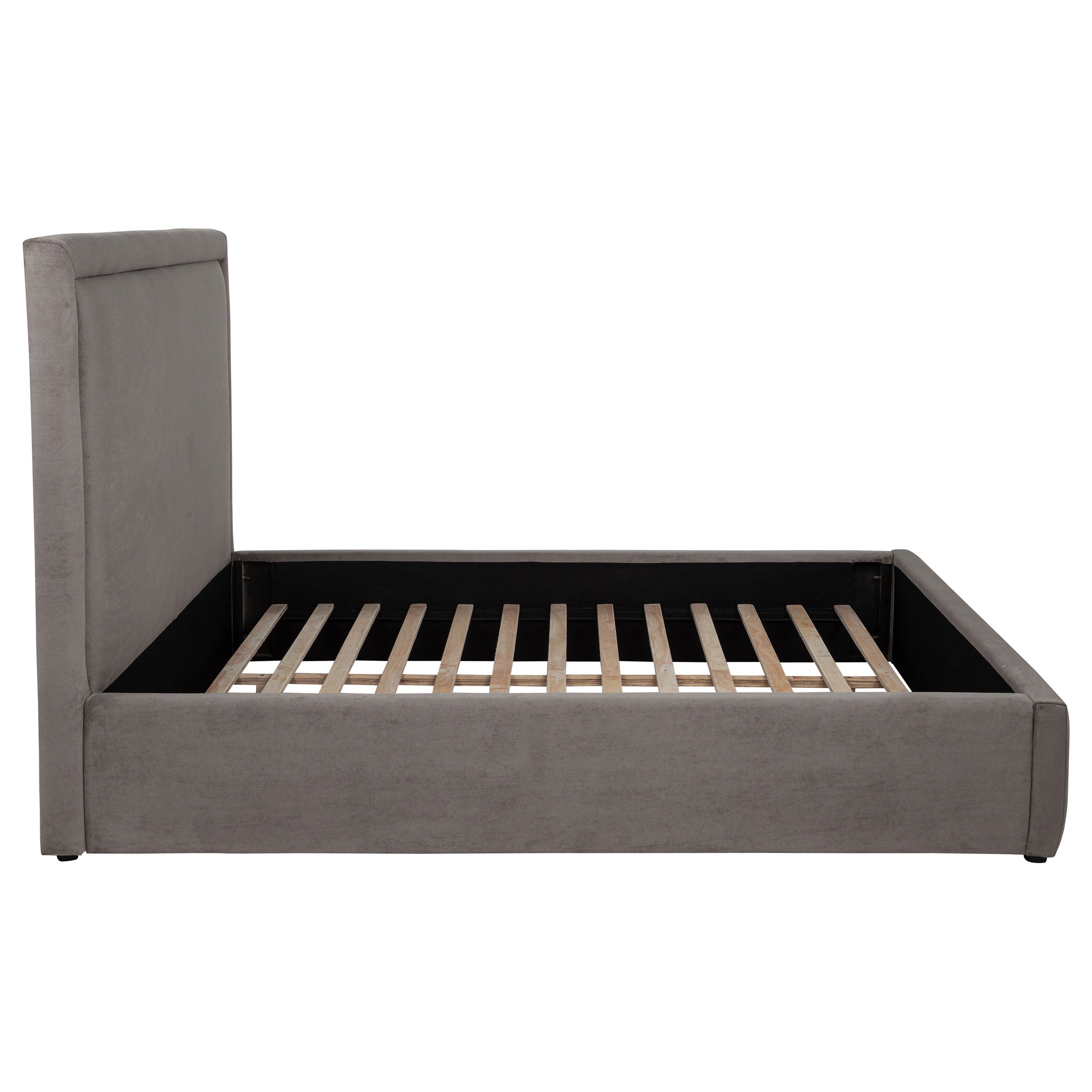 Lawson 55-inch Upholstered Platform Bed Light