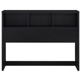 Westpark 3-piece Bedroom Set Bookcase Headboard Black