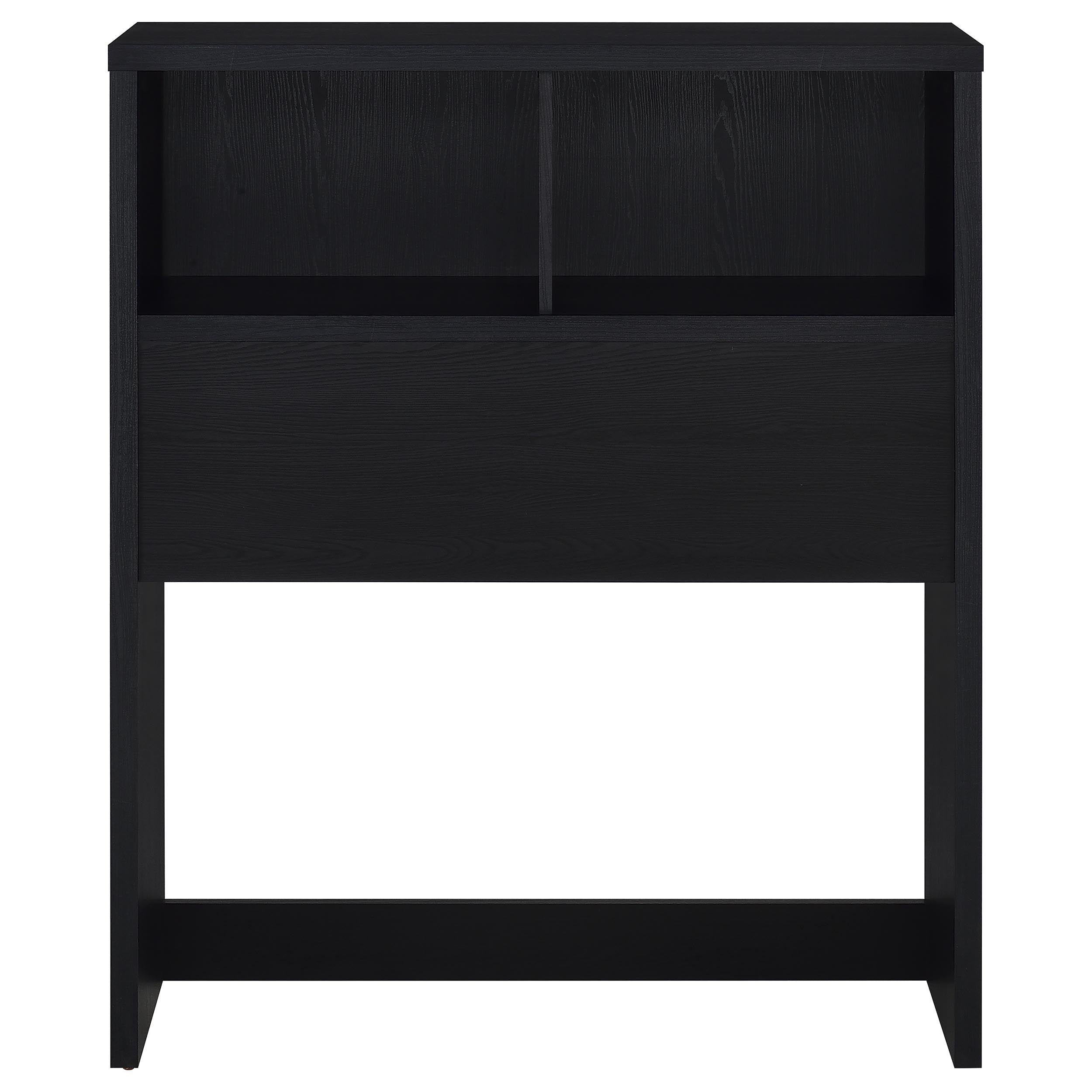 Westpark 3-piece Bedroom Set Bookcase Headboard Black