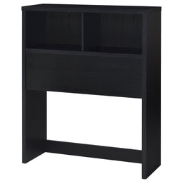 Westpark 3-piece Bedroom Set Bookcase Headboard Black