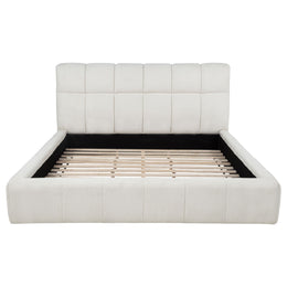 Nollet 48-inch Upholstered Panel Platform Bed