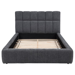 Nollet 48-inch Upholstered Panel Platform Bed