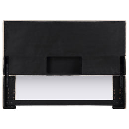 Kosmo Upholstered King Panel Headboard Sand