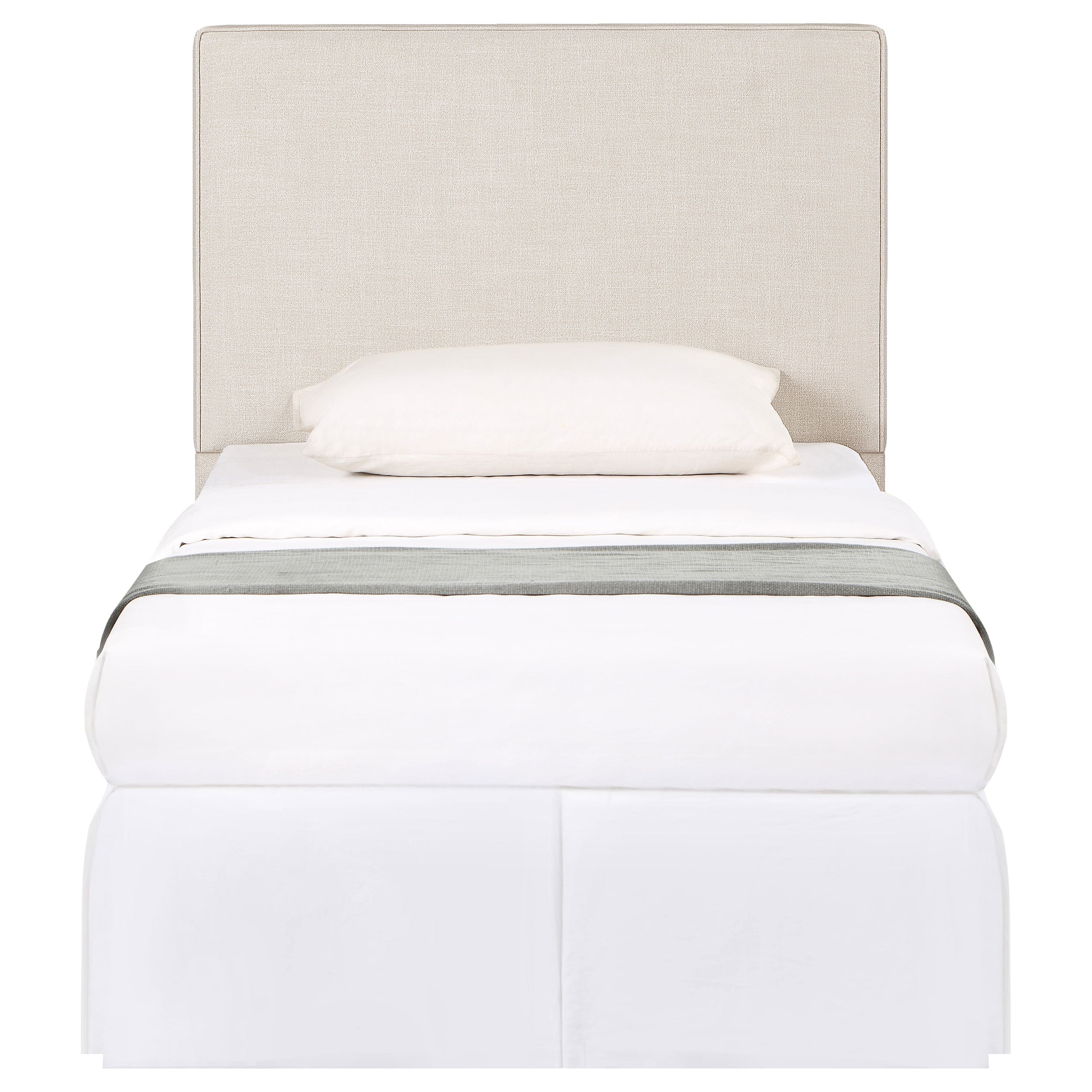 Kosmo Upholstered King Panel Headboard Sand