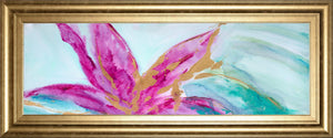 Magenta Colores I By Suzanne Wilkins 18X42 Framed Print
