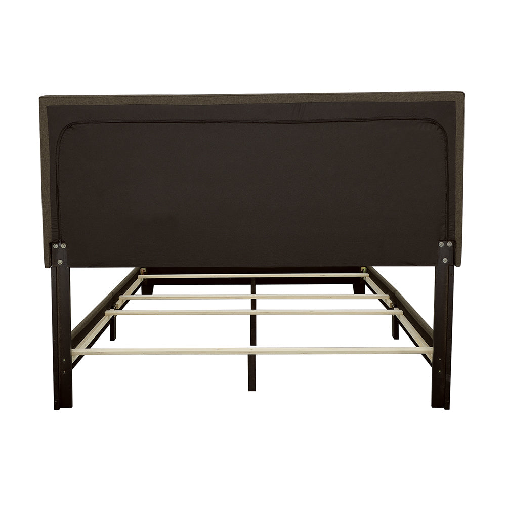Boyd Upholstered California King Panel Bed Charcoal