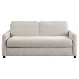 Rylie Upholstered Sofa Sleeper with Mattress Beige