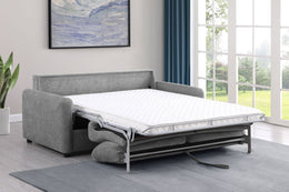 Rylie Upholstered Sofa Sleeper with Mattress Beige