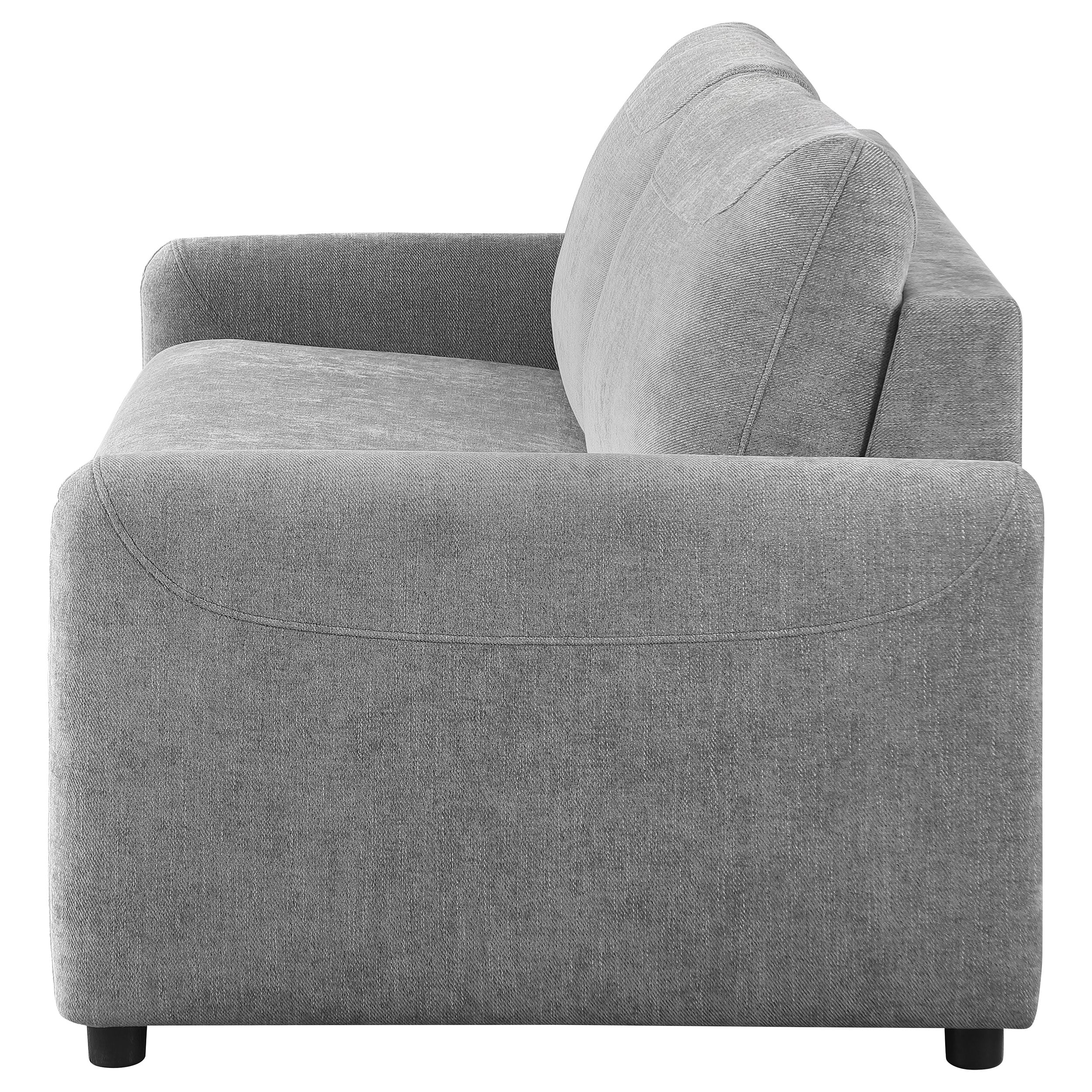Rylie Upholstered Sofa Sleeper with Mattress Beige
