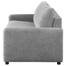 Rylie Upholstered Sofa Sleeper with Mattress Beige